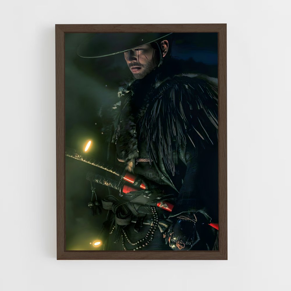 Poster Cowboy Melody – affiche Ghost of tsushima (vue 5)